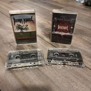 Lot of 2 DEATH ANGEL‎ Act III and Frolic Through the Park Cassette Tape
